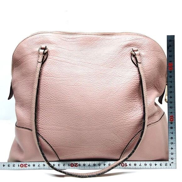 GUCCI LEATHER SHOULDER TOTE HAND BAG LARGE - Picture 15 of 16
